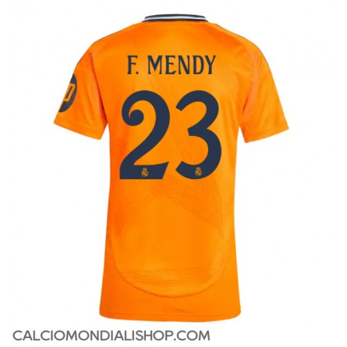 Maglie da calcio Real Madrid Ferland Mendy #23 Seconda Maglia Femminile 2024-25 Manica Corta